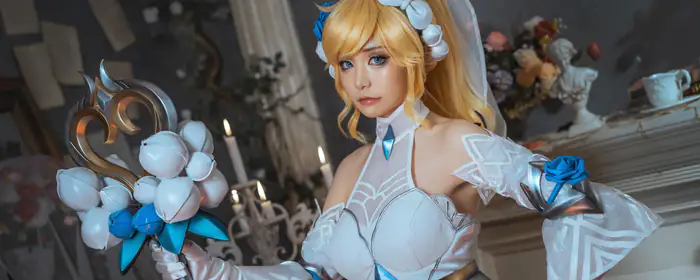 UltraWide 21:9 armor wallpapers (2560x1080): cosplay, Nekokoyoshi, Lux (LoL), League Of Legends
