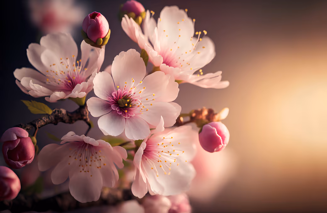 Delicate pink cherry blossoms - Wallpapers for Apple MacBook Air 13 M2″ in 2560x1664 resolution