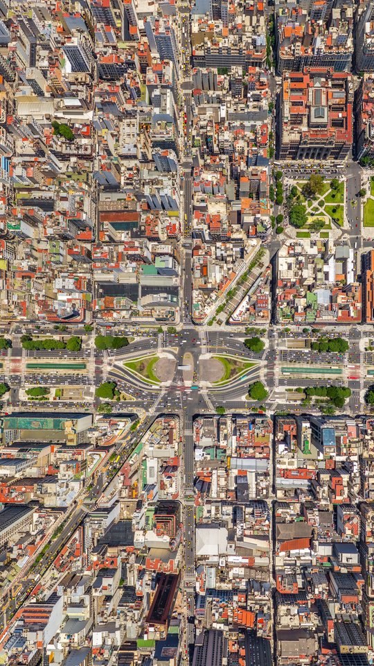 Buenos Aires Downtown View - Wallpapers for Samsung, HTC, Sony in 540x960 resolution