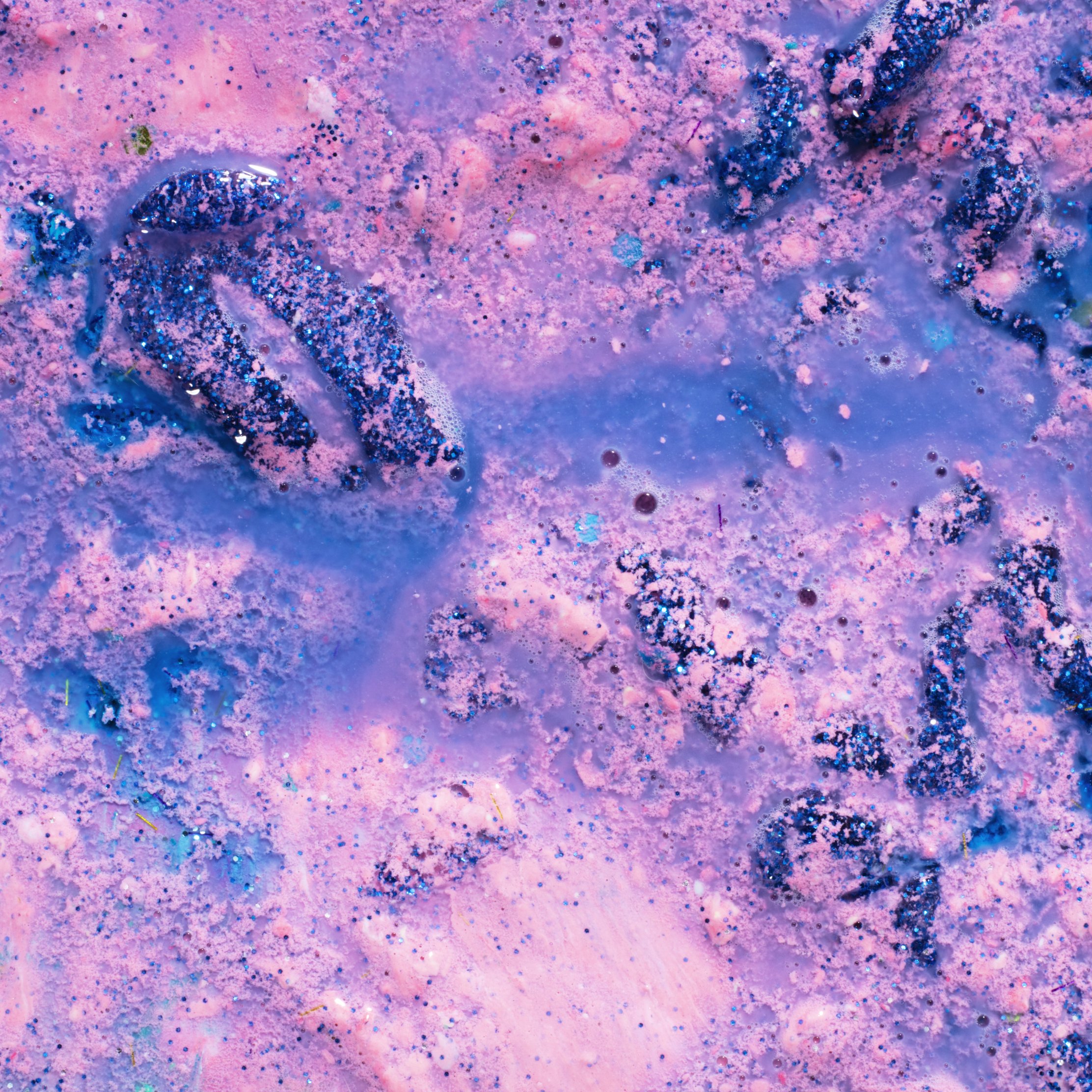 Pink-Blue Paint Fluid Pattern - Wallpapers for iPad Pro 10.5″ in 2224x2224 resolution