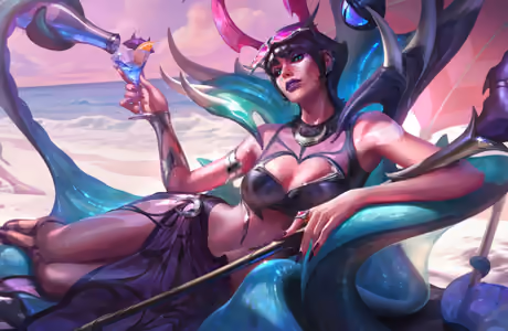 Обои игры: Ле Блан, League Of Legends, женщина, брюнетка