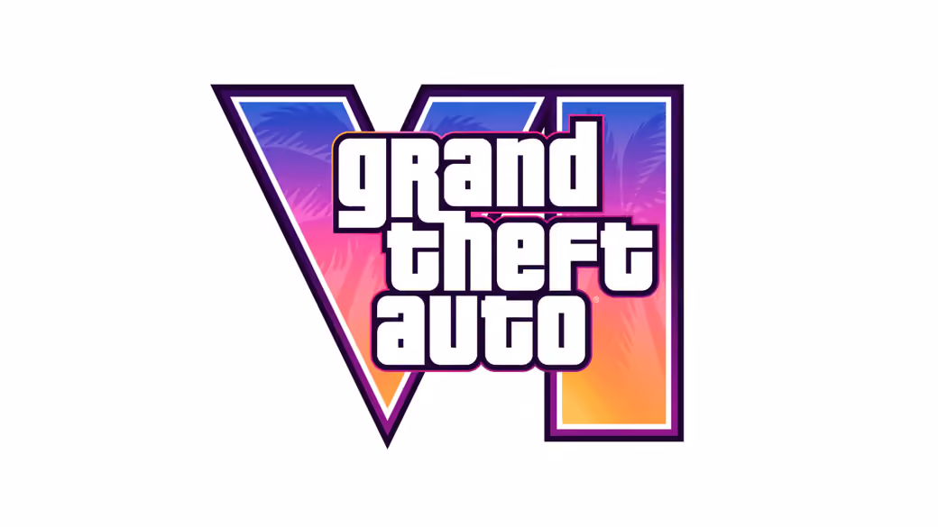 Логотип GTA 6 - Обои для iPad Retina в разрешении 2048x2048