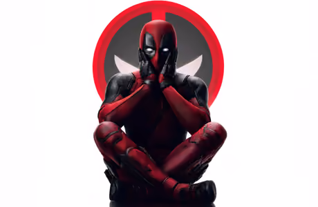 Обои фильмы: Дэдпул, комикс, Marvel, маска