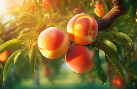 agriculture Wallpapers for Apple MacBook 12″ (2304x1440): peach, trees, branch, summer