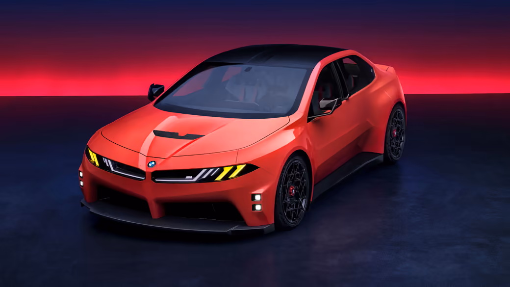 BMW M3 Concept Neue Klasse — desktop and phone wallpaper, free download