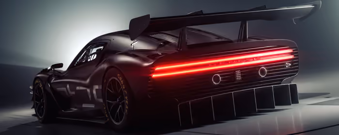 UltraWide 32:9 обои Genesis (5120x1440): Genesis Magma GT3, спойлер, обвес, карбон