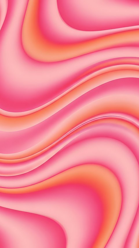 Pink Waves Gradient Flow - Wallpapers for LG/ASUS in 480x854 resolution