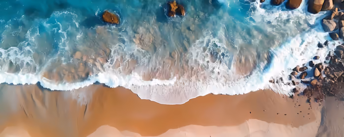 Nature wallpapers: beach, ocean, waves, sand