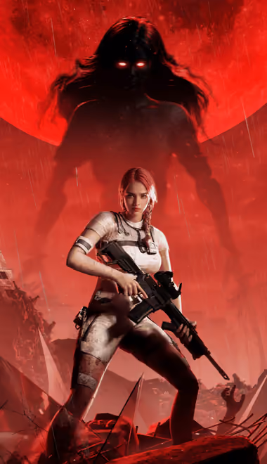 Storm Wallpapers for iPhone X/XS/11 Pro (1125x2436): Once Human, apocalypse, destruction, woman