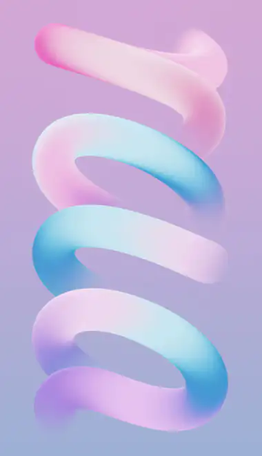 Abstraction Wallpapers for Xiaomi 15T (1280x2772): minimalism, gradient, ribbon, pastel