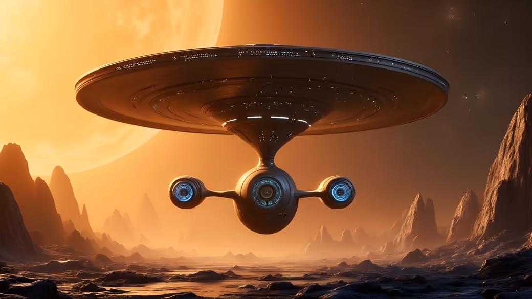 Futuristic spaceship on alien planet - WSXGA wallpapers in 1440x900 resolution
