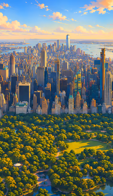 Manhattan Wallpapers for iPhone 11/XR (828x1792): New York City, Manhattan, Central Park, USA