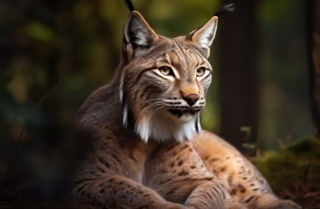 Animals wallpapers: lynx, forest, wild animals, predator