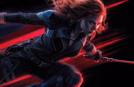 2K Quad HD обои супергерой (2560x1440): Чёрная вдова, Marvel, женщина, рыжие волосы