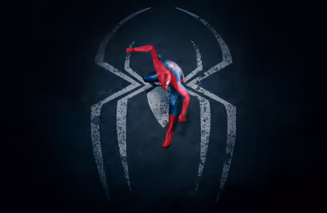 2K Quad HD обои супергерой (2560x1440): Человек-паук, Marvel, комикс, маска
