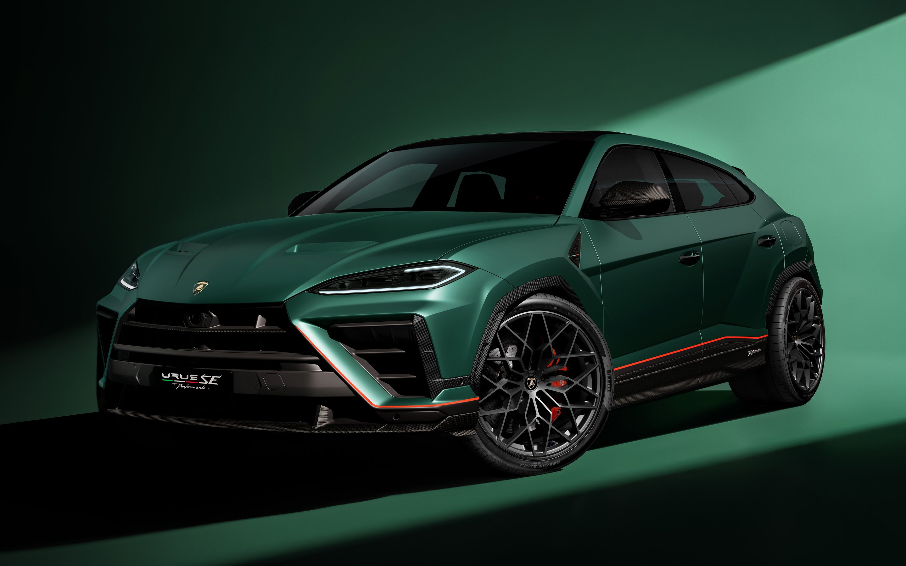 Lamborghini Urus SE Performance with carbon fiber - Wallpapers for Apple MacBook 15″ in 2880x1800 resolution