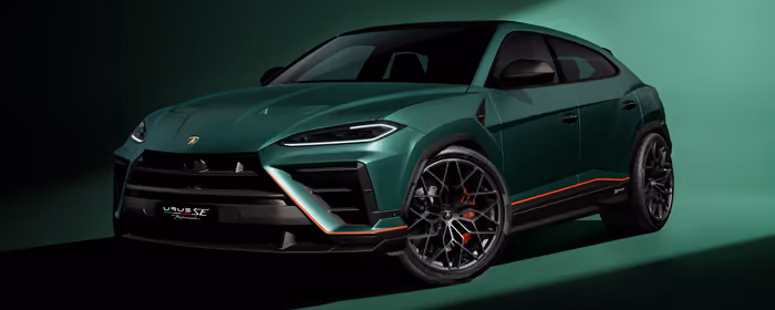UltraWide 32:9 wallpapers (3840x1080): Lamborghini Urus, body kit, carbon fiber, spoiler