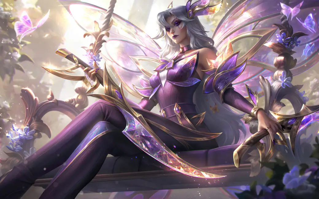 Fairy Katarina with wings — desktop and phone wallpaper, free download