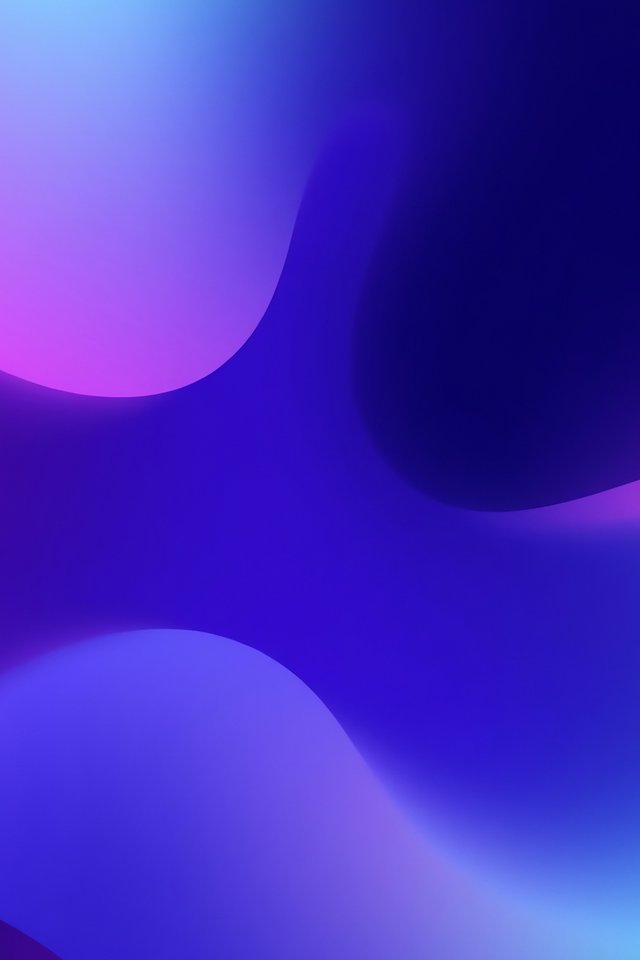 Абстрактные волны с флюидами - Обои для iPhone 4/4S в разрешении 640x960