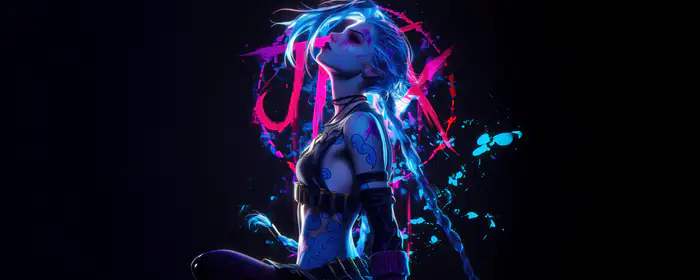 Games wallpapers: Jinx, League Of Legends, character, woman