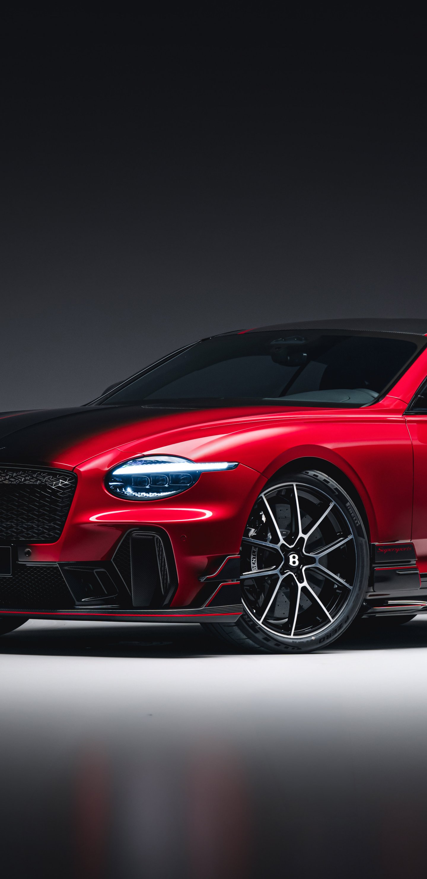 Спортивный Bentley Continental GT Supersports - Обои для Samsung Galaxy S8/S8+/Note 8/S9/S9+/Note 9 в разрешении 1440x2960