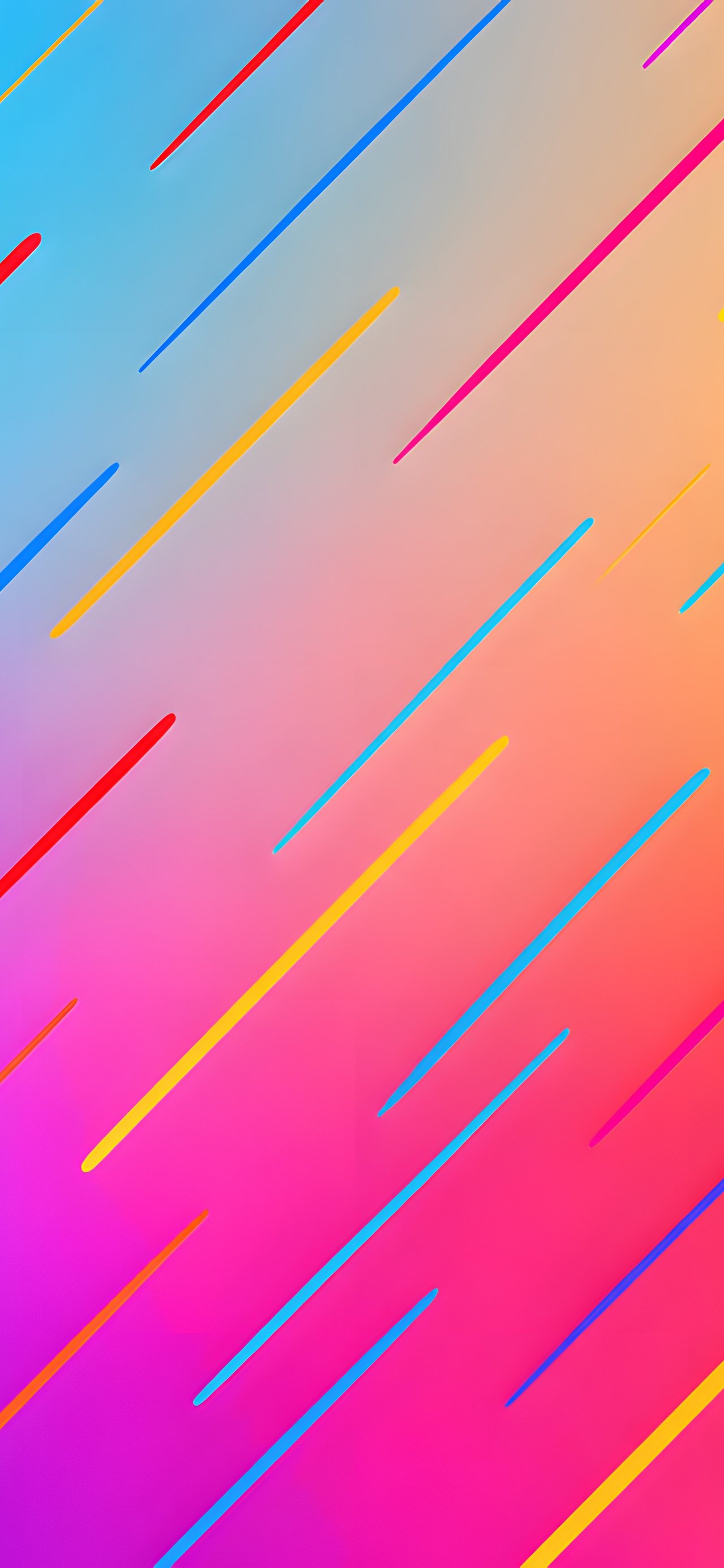 Bright lines on a gradient background - Wallpapers for Xiaomi 15T in 1280x2772 resolution