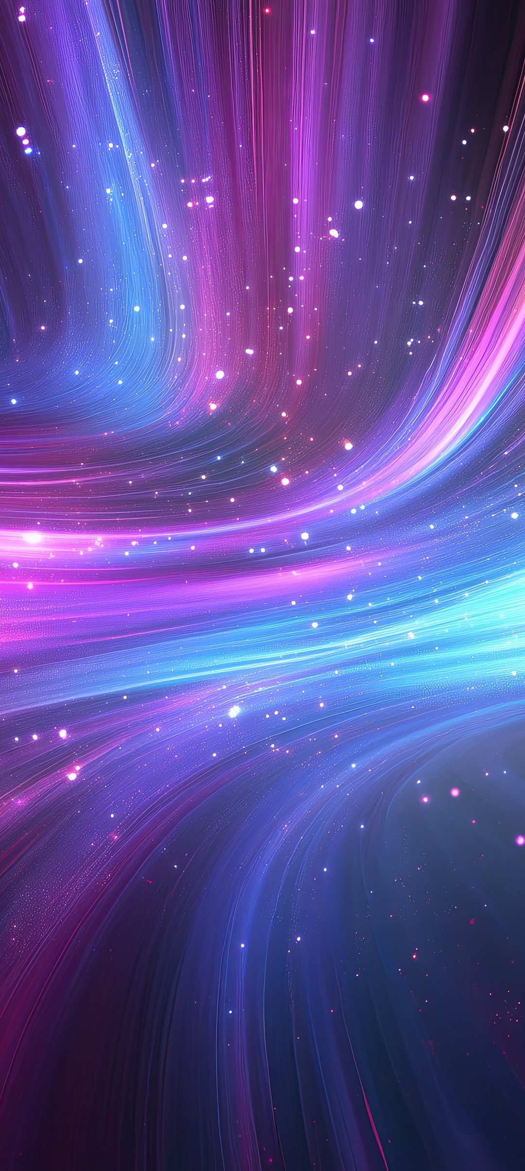 Abstract Neon Light Trails - Wallpapers for Samsung Galaxy A13/A14/A53, Realme 12 Pro 5G, POCO M5 in 1080x2408 resolution