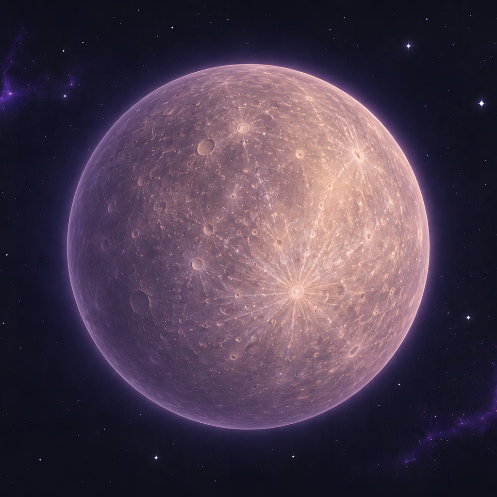 Mercury in the Solar System - Wallpapers for Apple iPad 1 in 1024x1024 resolution