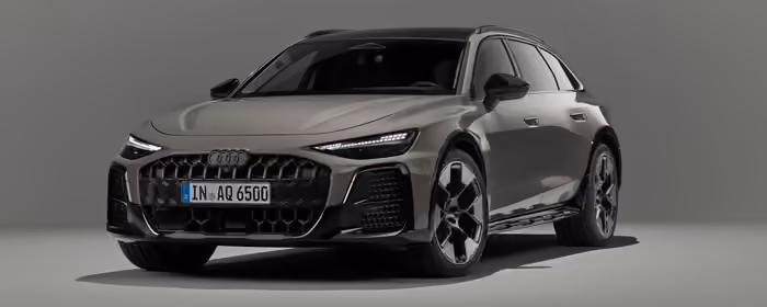 Обои машины: Audi A6 Allroad, универсал, Matrix LED, студия