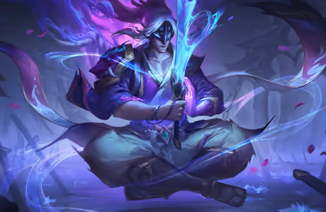 Warrior Wallpapers for Apple MacBook 16.2″ (3456x2234): Master Yi, League Of Legends, warrior, man