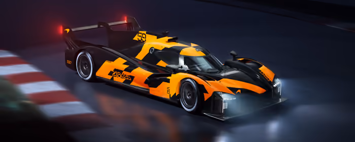 UltraWide 32:9 Le Mans wallpapers (3840x1080): McLaren, Le Mans, hypercar, carbon fiber
