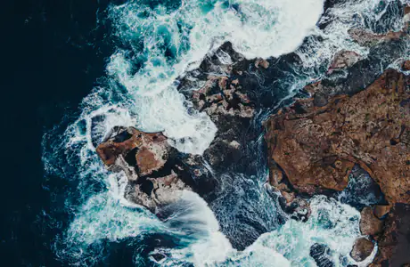 ocean Laptop Wallpapers for WXGA (1366x768): sea, ocean, waves, stones