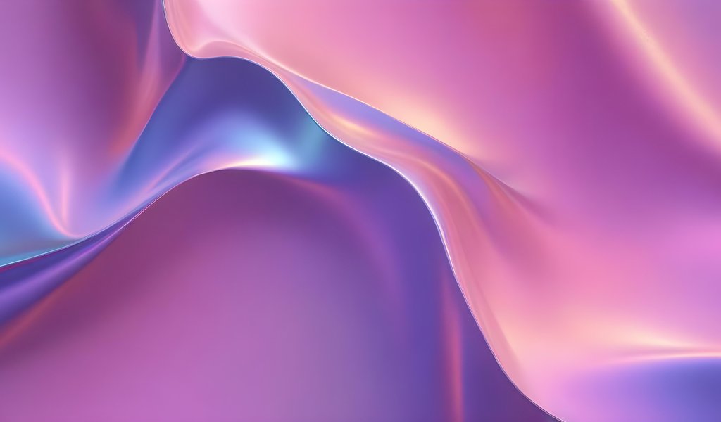 Pink Pastel Gradient Waves - WSVGA wallpapers in 1024x600 resolution