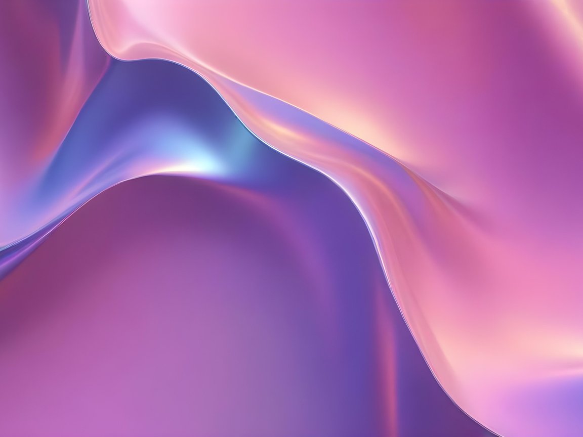 Pink Pastel Gradient Waves - XGA+ wallpapers in 1152x864 resolution