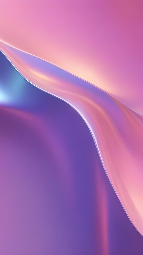 Pink Pastel Gradient Waves - Wallpapers for LG/ASUS in 480x854 resolution