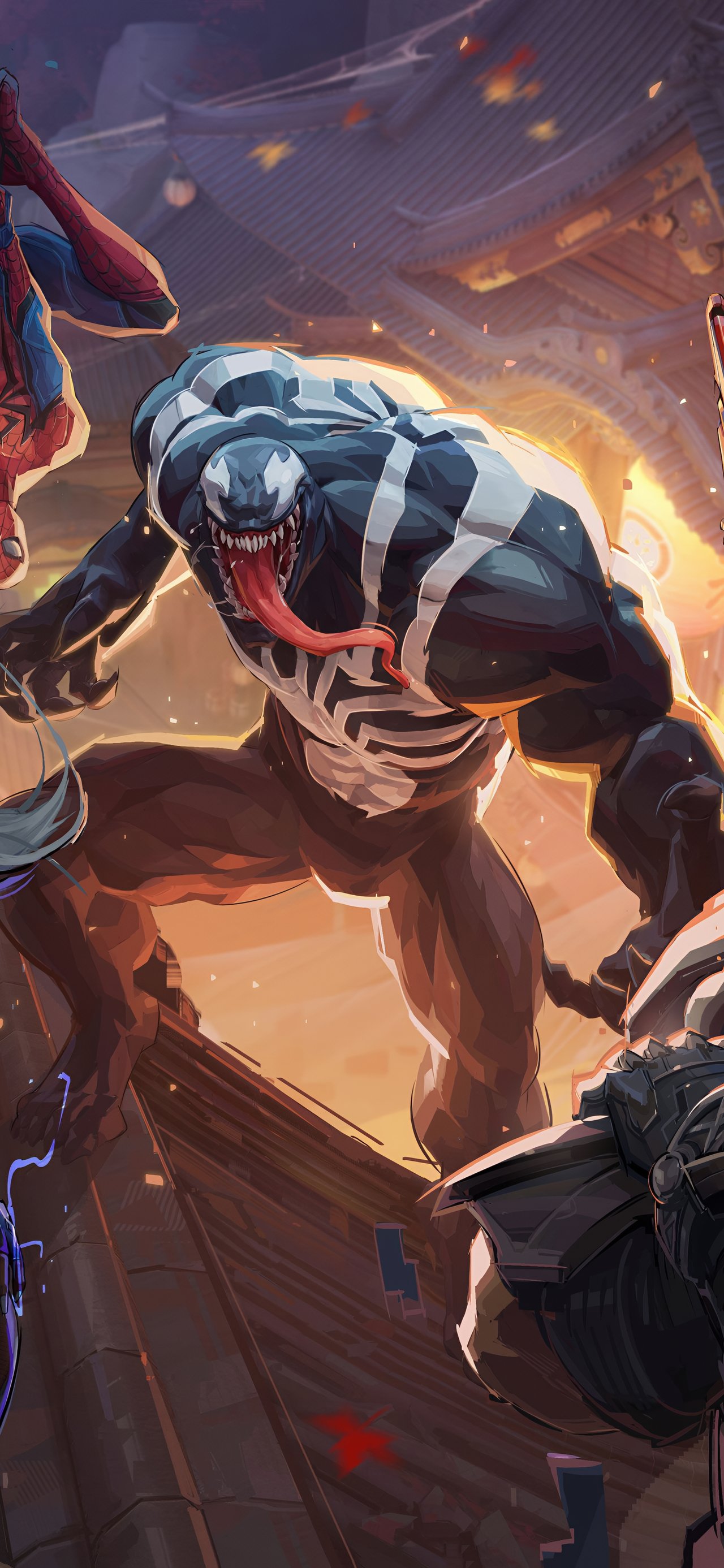 Команда Marvel Super Heroes - Обои для Xiaomi 15T в разрешении 1280x2772