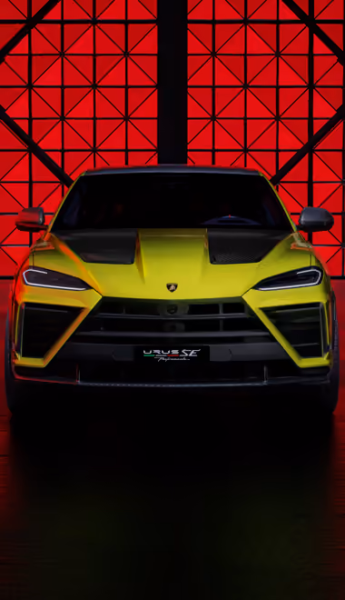 Обои машины: Lamborghini Urus SE, спойлер, обвес, карбон
