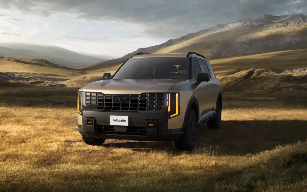 Kia Telluride X-Pro flagship SUV — desktop and phone wallpaper, free download
