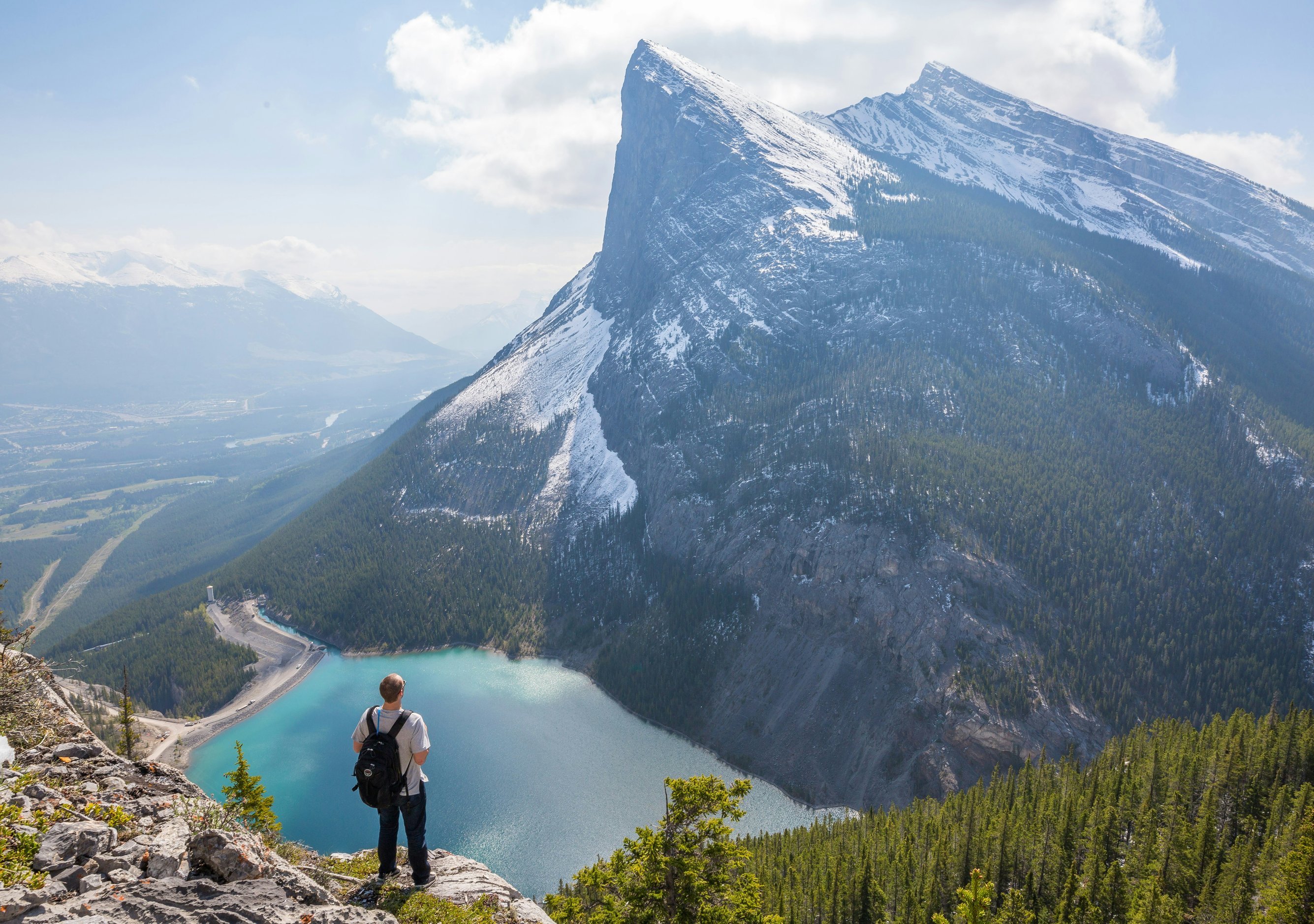 Mount Ha Ling in Canada - Wallpapers for iPhone Duo in 2670x1878 resolution
