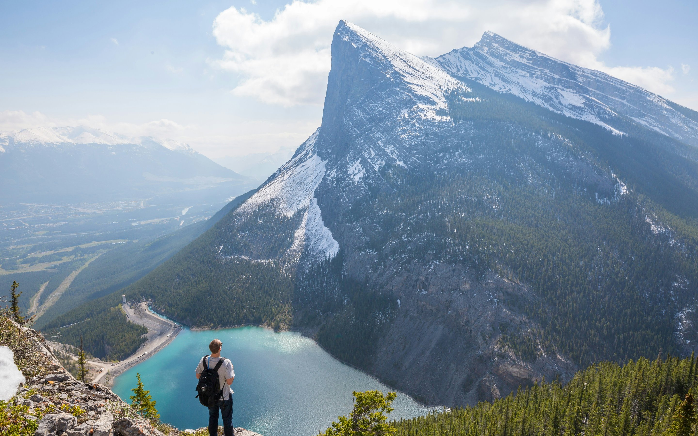 Mount Ha Ling in Canada - Wallpapers for Apple MacBook 15″ in 2880x1800 resolution