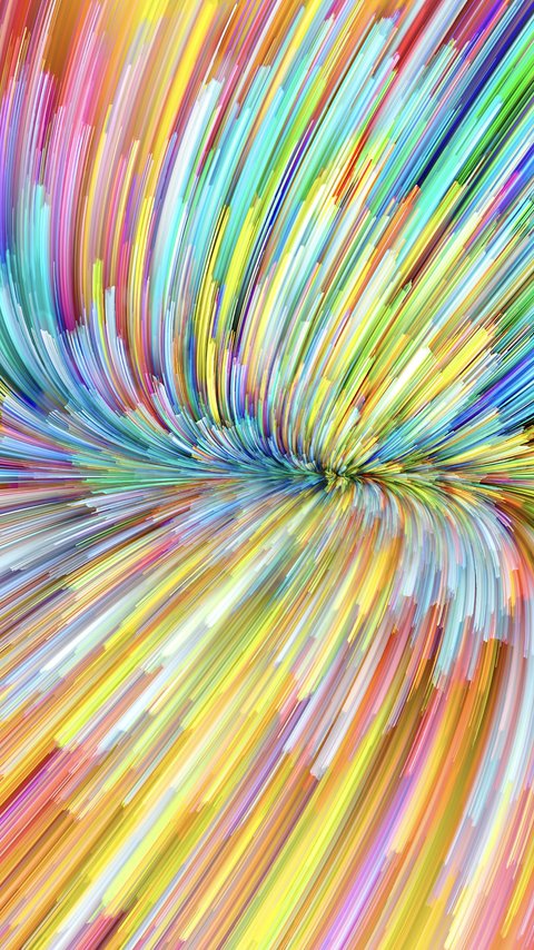 Rainbow Gradient Swirl - Wallpapers for LG/ASUS in 480x854 resolution