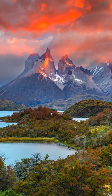 Chile Wallpapers for iPhone 11/XR (828x1792): Andes, Patagonia, Chile, mountains
