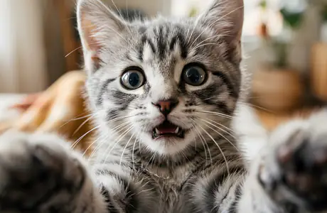 Room Wallpapers: cat, kitten, pet, whiskers