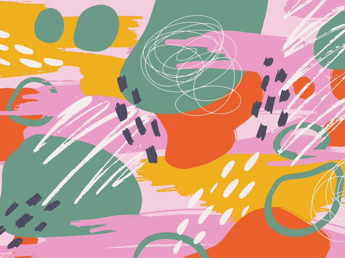 Abstract pattern in modern style - XGA+ wallpapers in 1152x864 resolution