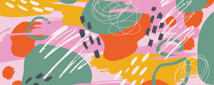 UltraWide 21:9 lines wallpapers (2560x1080): modern art, paint, pastel, lines