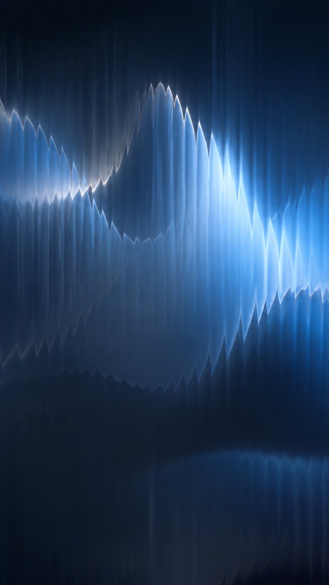Abstract Glitch Waves - Wallpapers for iPhone 5/5S/5C/SE in 640x1136 resolution