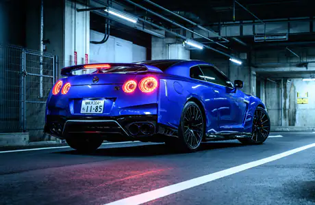 Обои Япония для Apple MacBook 14.2″ (3024x1964): Nissan GTR R35, спойлер, обвес, JDM