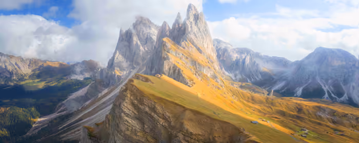 UltraWide 21:9 Monte Seceda wallpapers (3440x1440): Monte Seceda, Dolomites, Italy, Alps