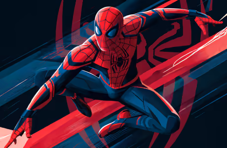 2K Quad HD обои супергерой (2560x1440): Человек-паук, Marvel, комикс, маска