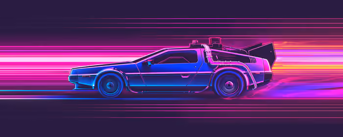 UltraWide 21:9 wallpapers (2560x1080): DeLorean DMC-12, Back to the Future, retro, speed
